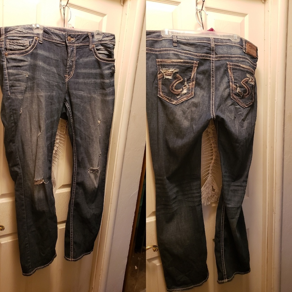 Plus size jeans